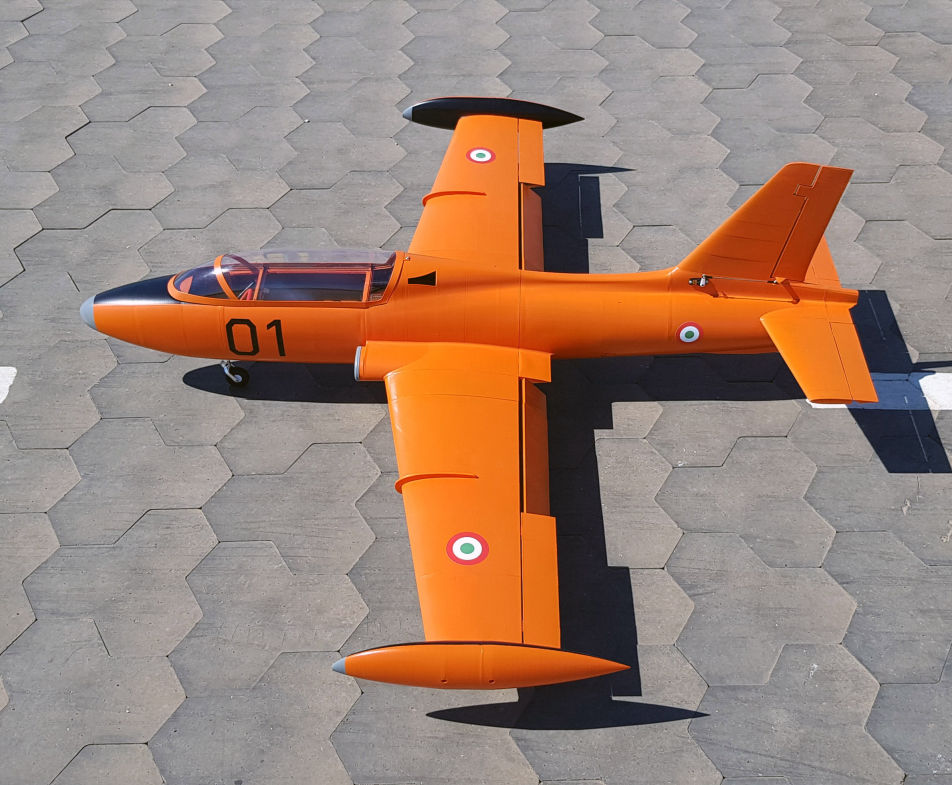Rc Aermacchi Impala MB326 Rc EDF Turbine